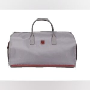 Swiss Tech 2 in 1 Travel Duffel Weekender Lightweight Gym Bag Unisex, Gray